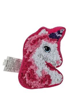 Plush Craft Unicorn Pillow Stuffed Animal 9 Inch